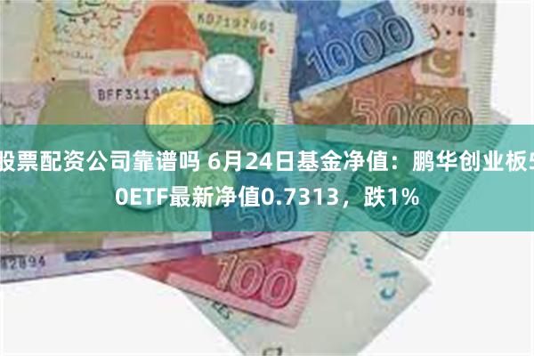 股票配资公司靠谱吗 6月24日基金净值：鹏华创业板50ETF最新净值0.7313，跌1%